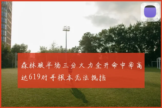 森林狼半场三分火力全开命中率高达619对手根本无法抵挡